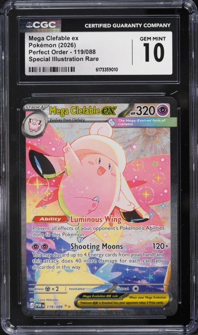 2026 Pokemon Mega Evolution Perf