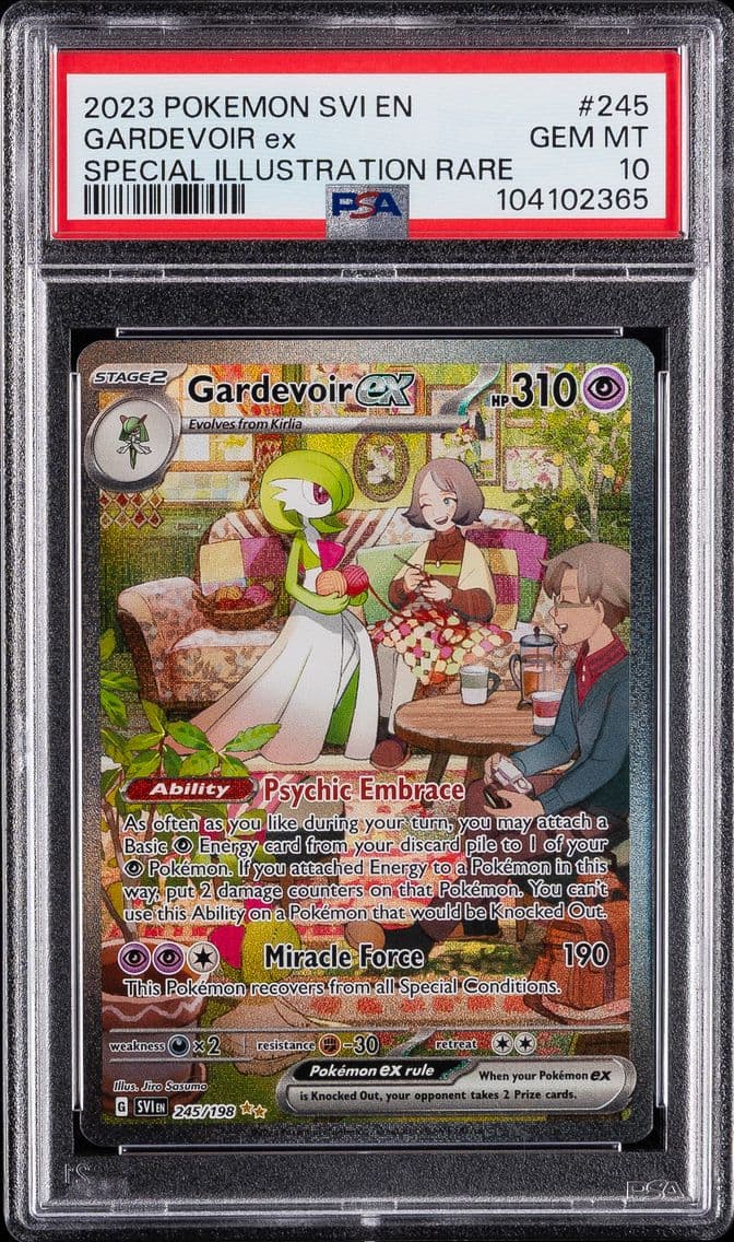 2023 #245 Gardevoir EX PSA 10 Sv