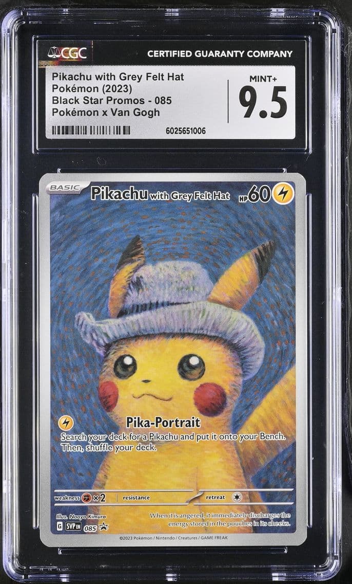 2023 #085 Pikachu with Grey Felt