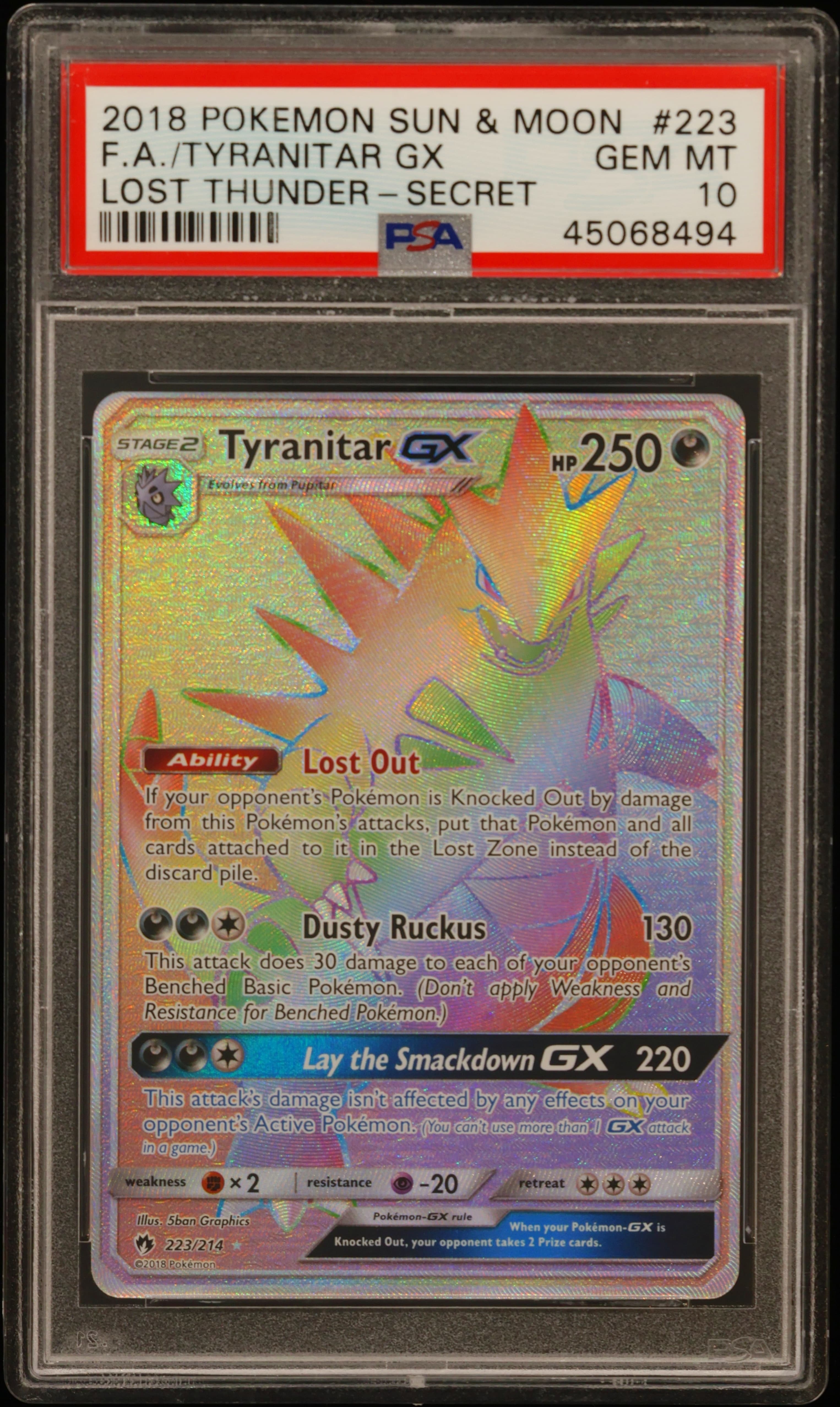 Full Art/Tyranitar GX