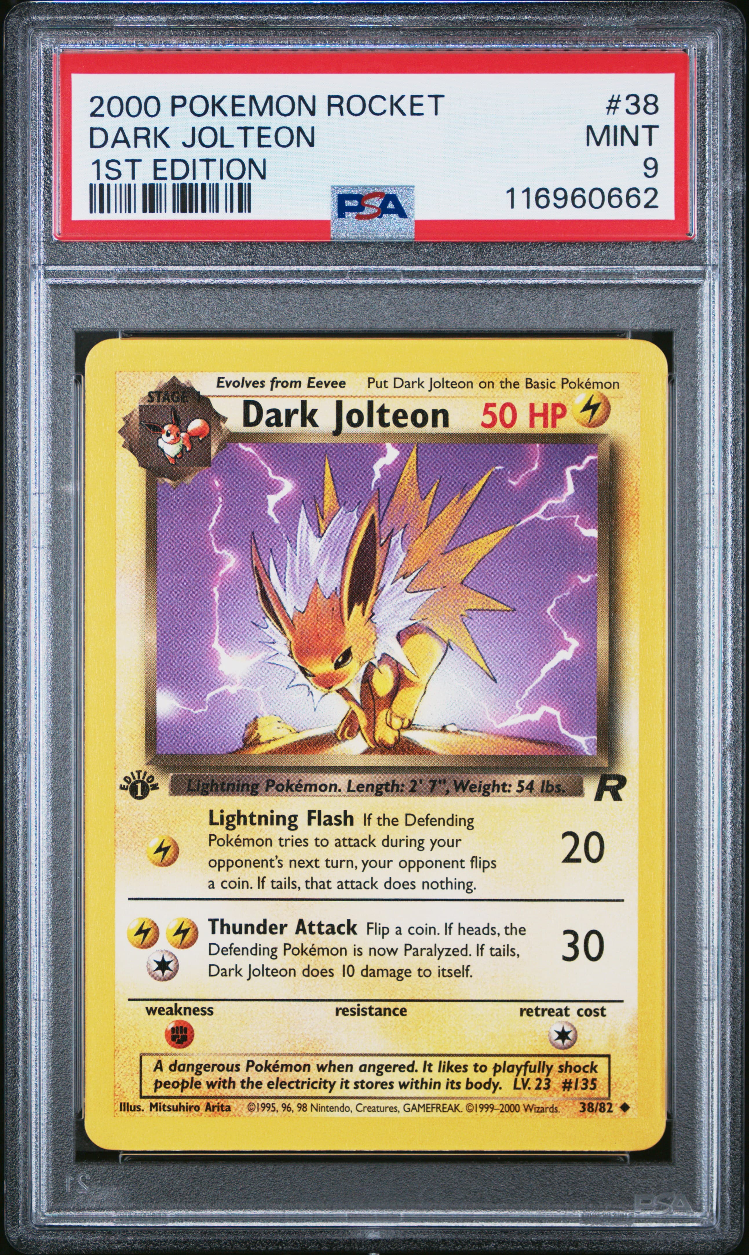 Dark Jolteon 1st Edition