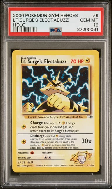 LT. Surge's Electabuzz