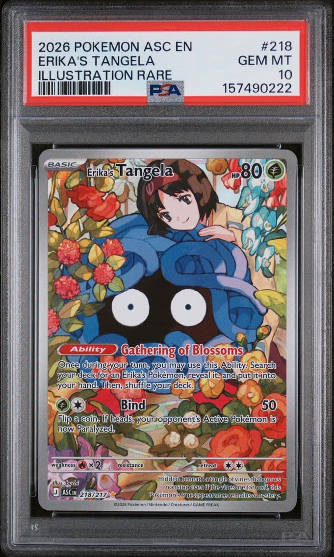 2026 #218 Erika's Tangela PSA 10