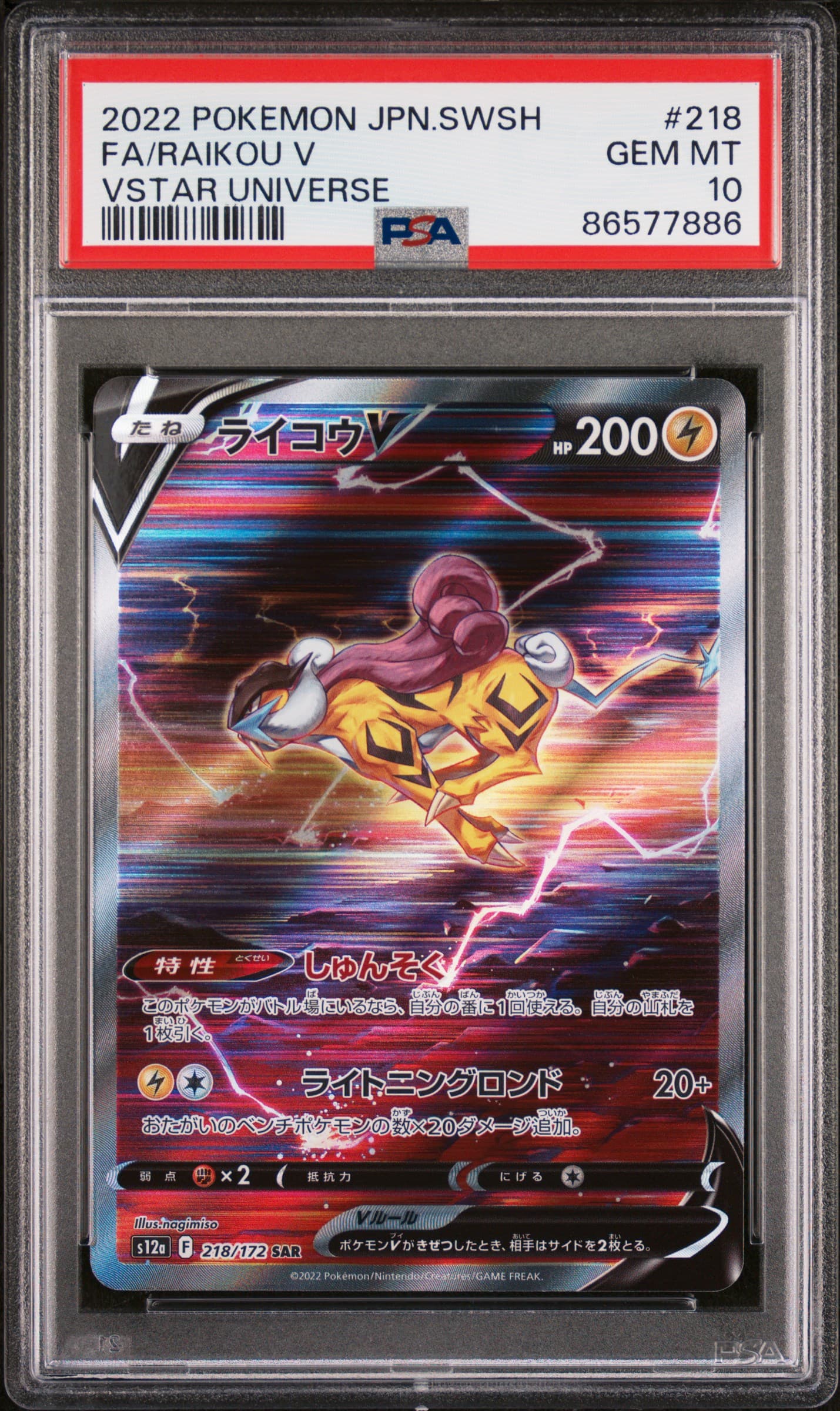 Full Art/Raikou V