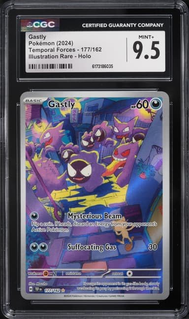 Pokemon Scarlet & Violet Temporal Forces IR Gastly #177