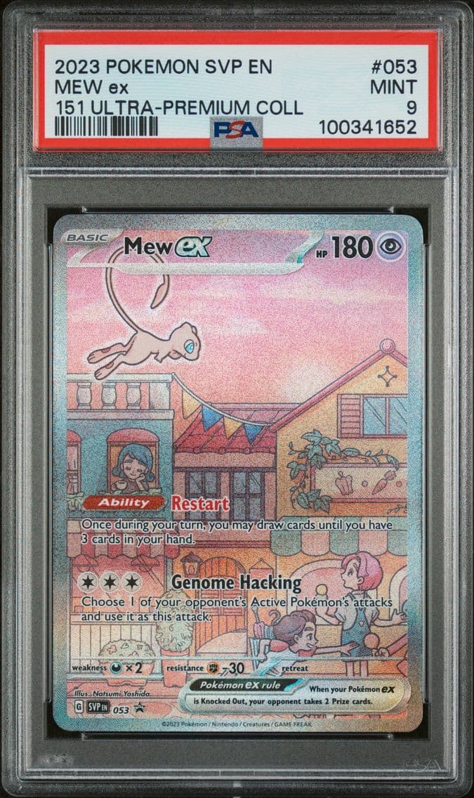 2023 #053 Mew EX PSA 9 Svp EN-SV
