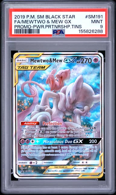 Full Art/Mewtwo & Mew GX
