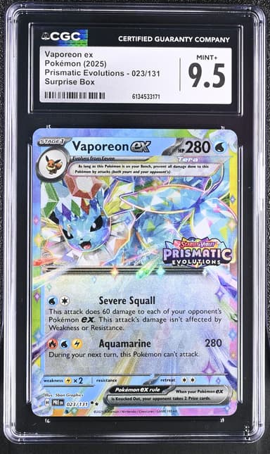 Vaporeon ex