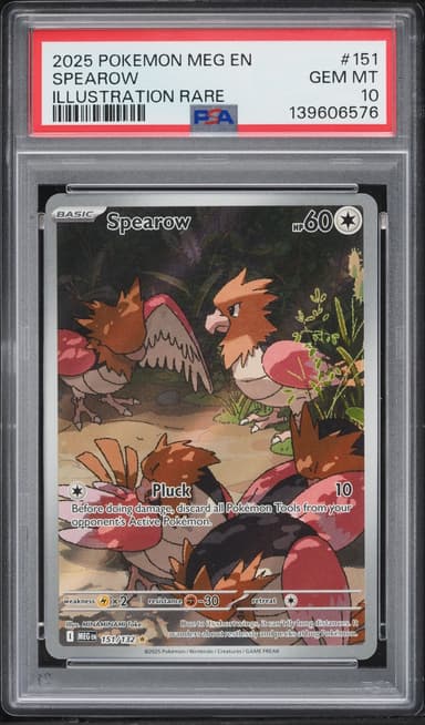 Pokemon Mega Evolution IR Spearow #151