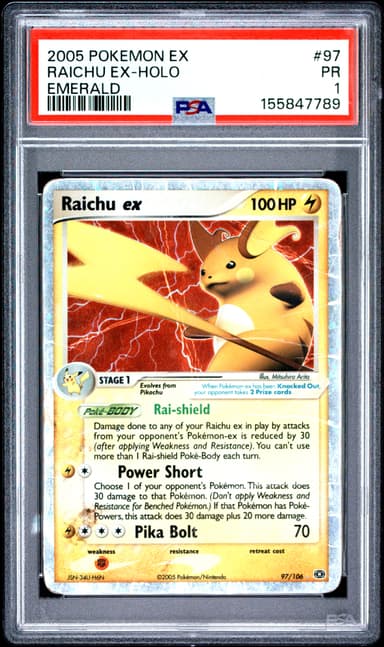 Raichu EX-Holo