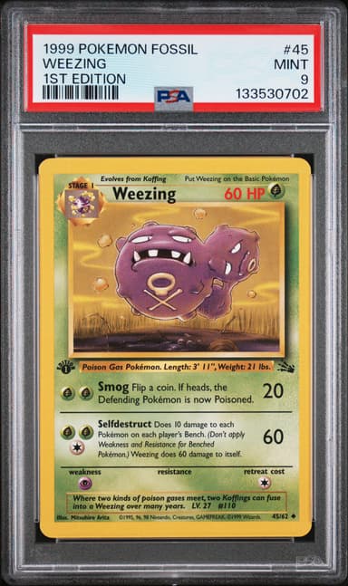 Weezing 1st Edition