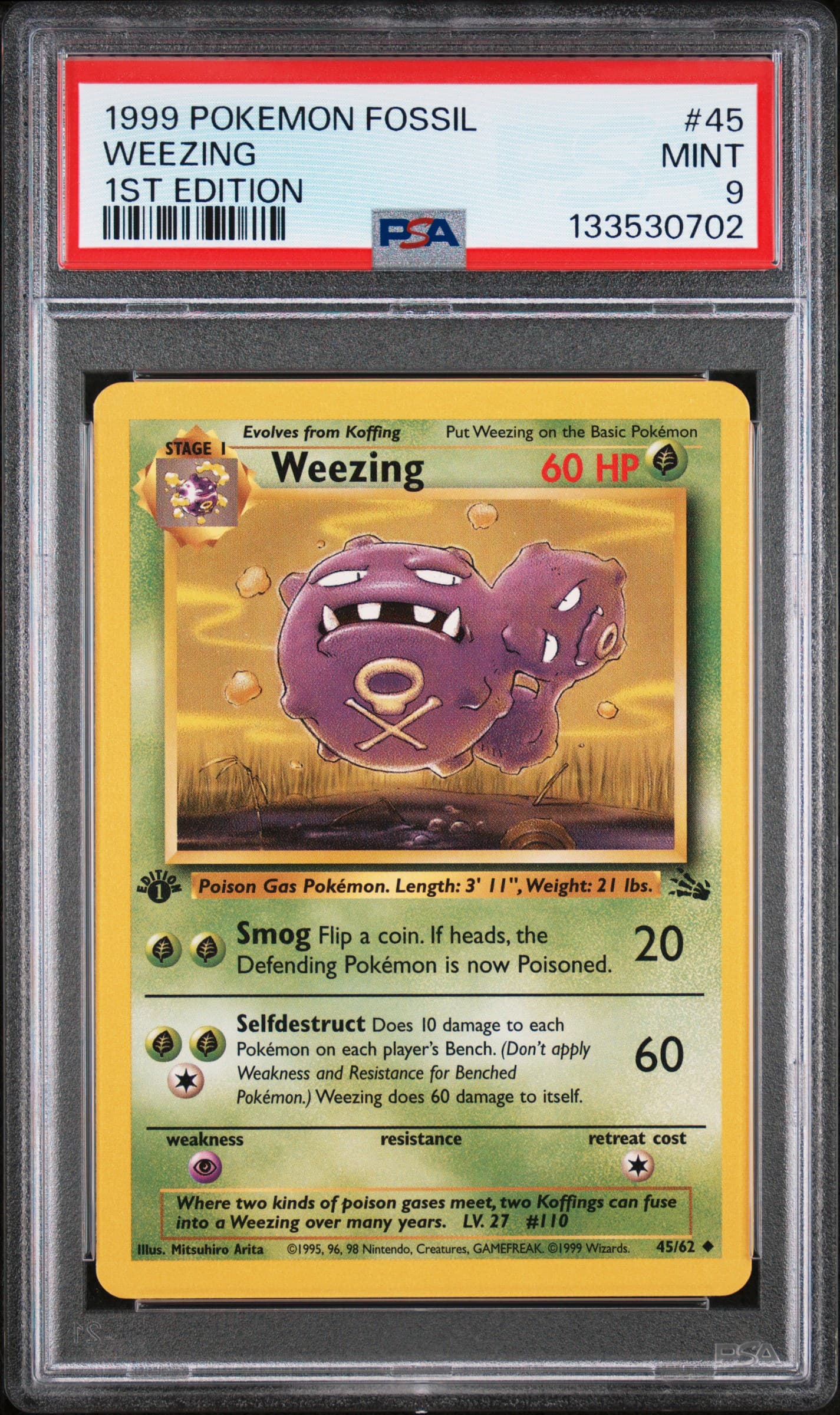 Weezing 1st Edition
