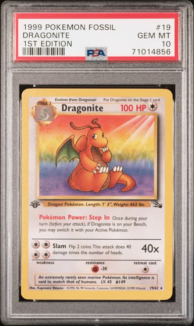 Dragonite 1st Edition