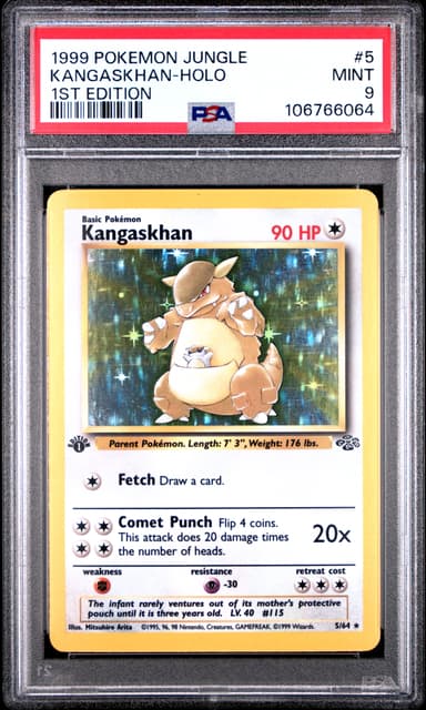 Kangaskhan-Holo 1st Edition