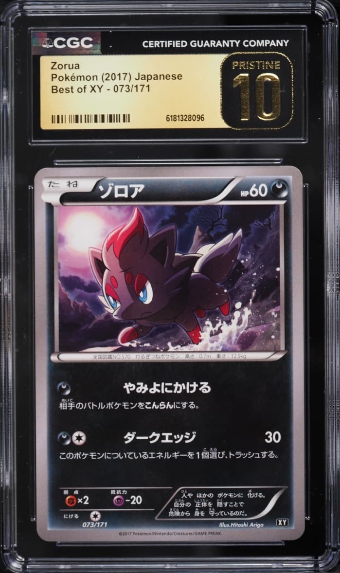 Pokemon Japanese The Best Of XY Zorua #73