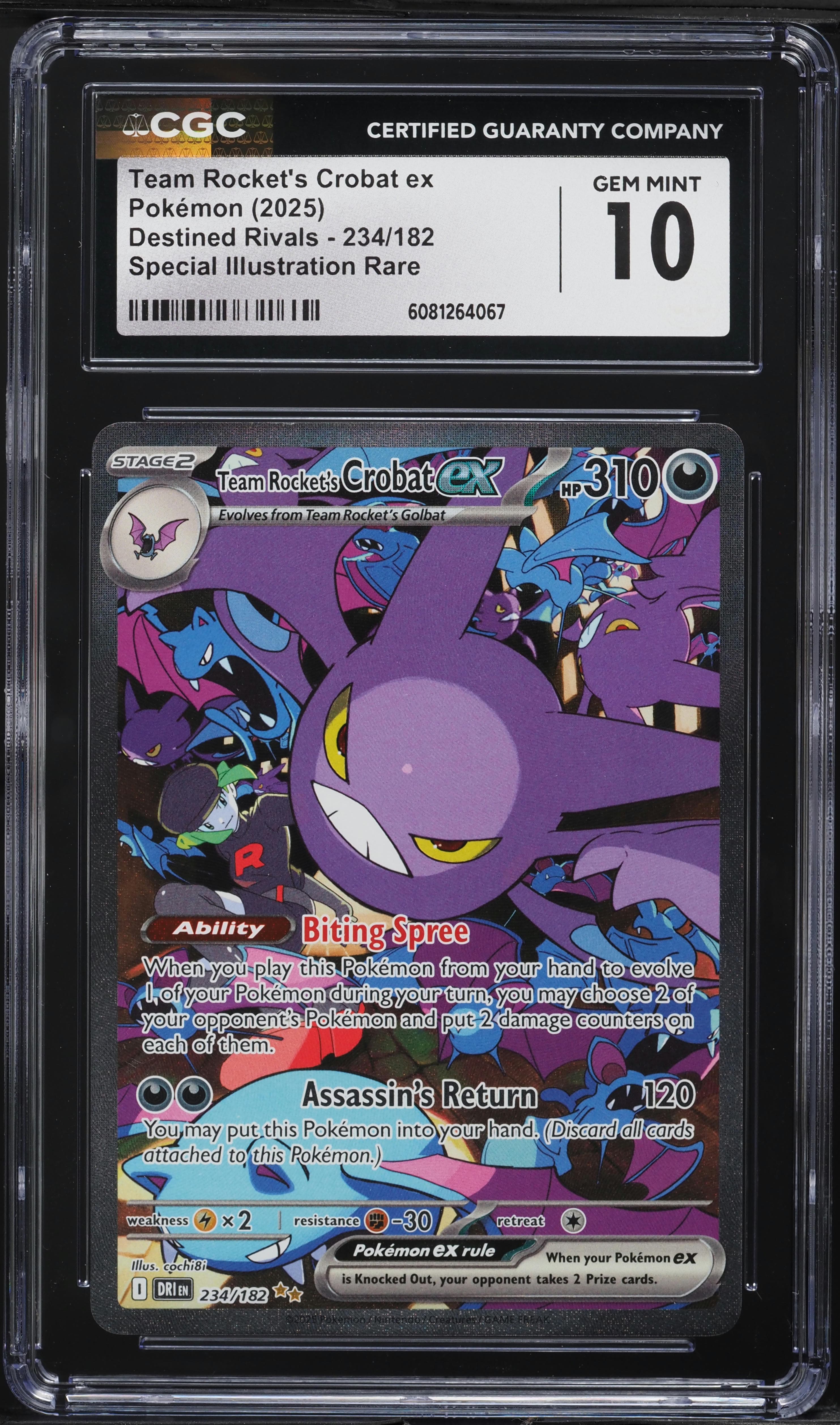 Team Rocket's Crobat EX