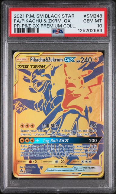 Full Art/Pikachu & Zekrom GX