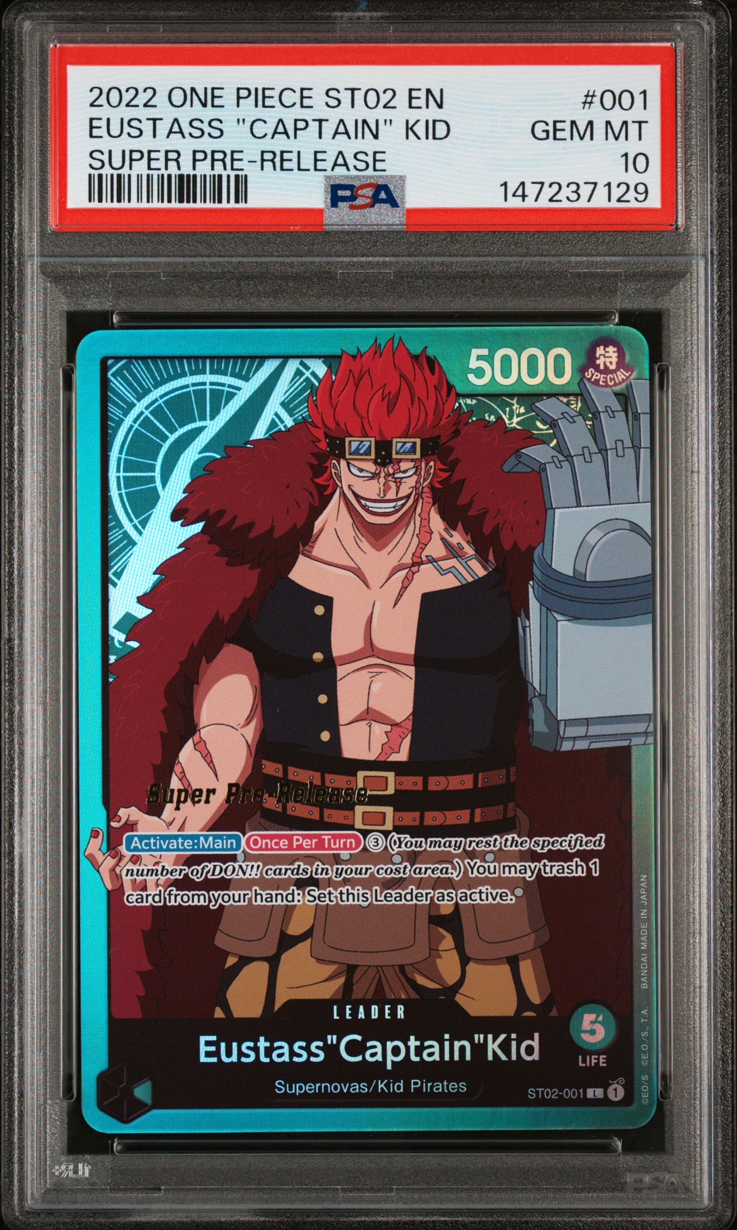 Eustass "Captain" Kid