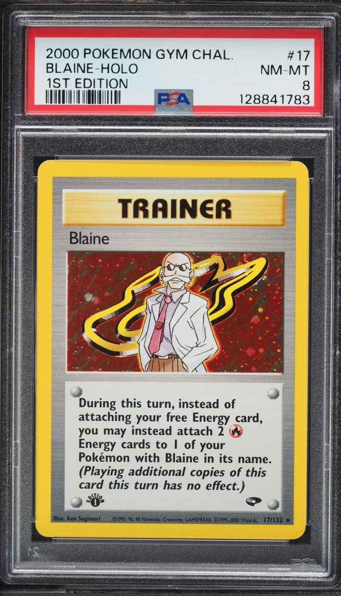 Gym Challenge 1st Edition Holo Blaine NM-MT