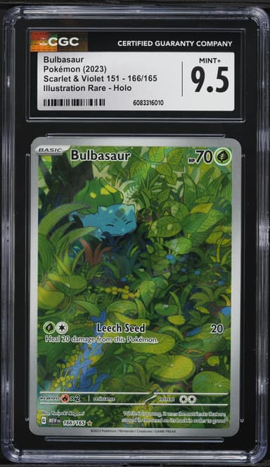 Pokemon Scarlet & Violet 151 IR Bulbasaur #166