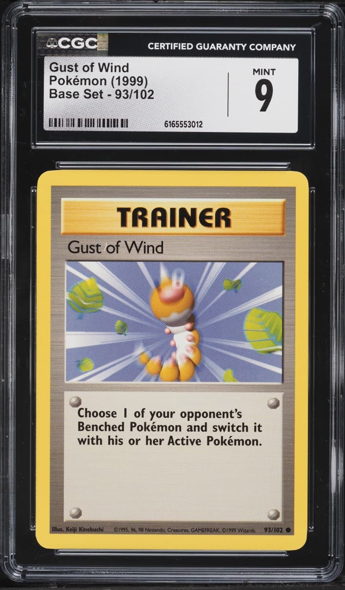 Pokemon Base Set Gust Of Wind #93