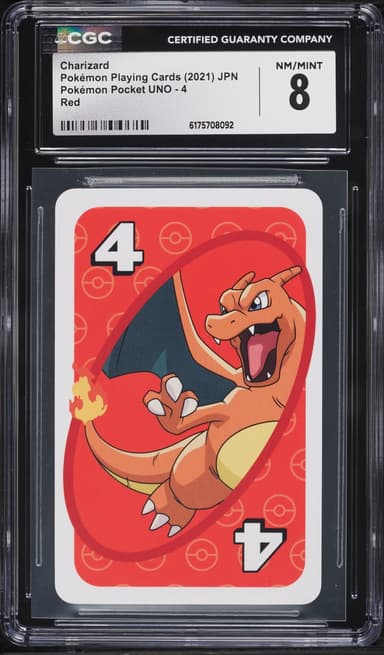 Pokemon Japanese Playing Cards Pocket UNO Red Charizard #4
