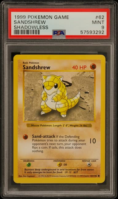 Sandshrew Shadowless