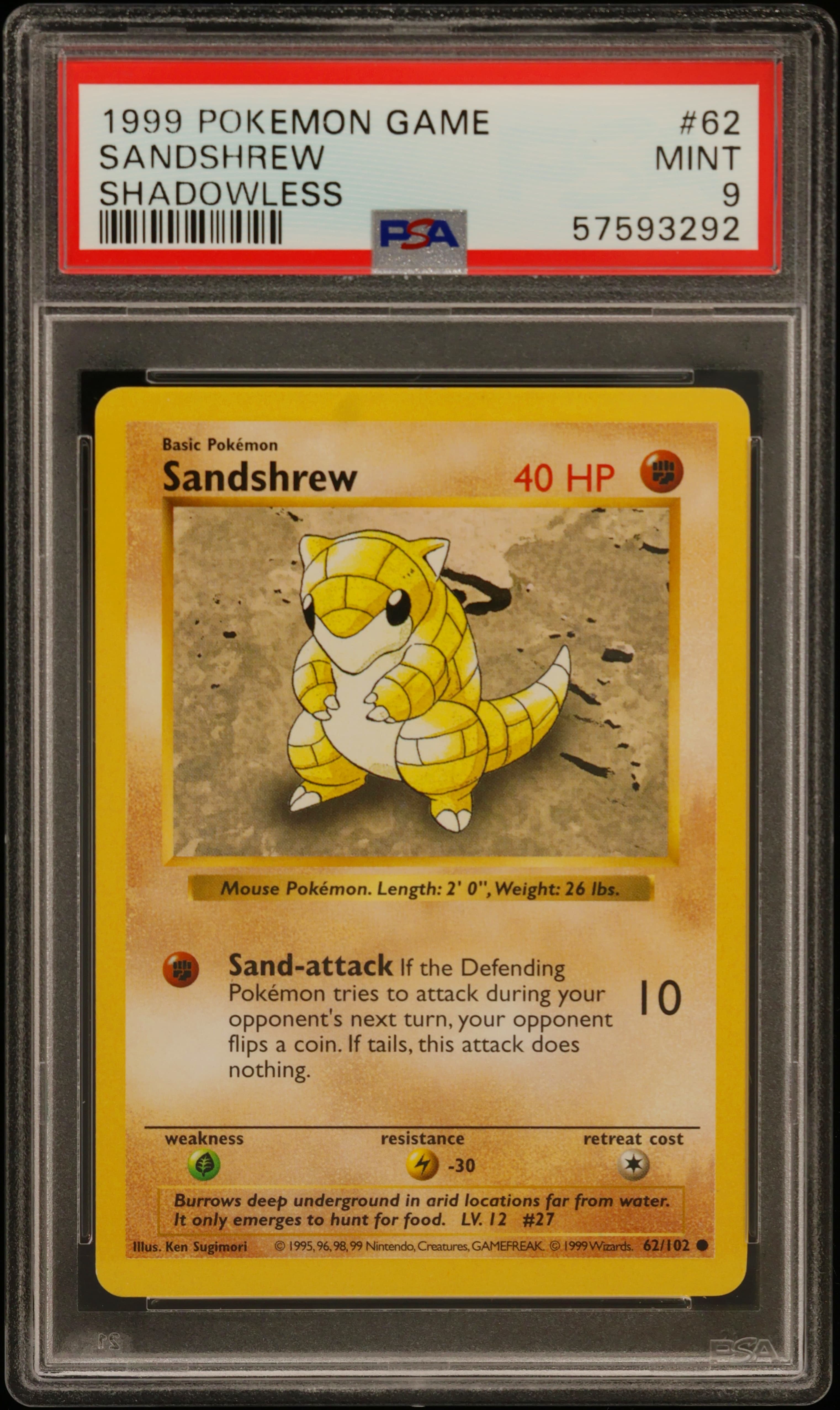 Sandshrew Shadowless