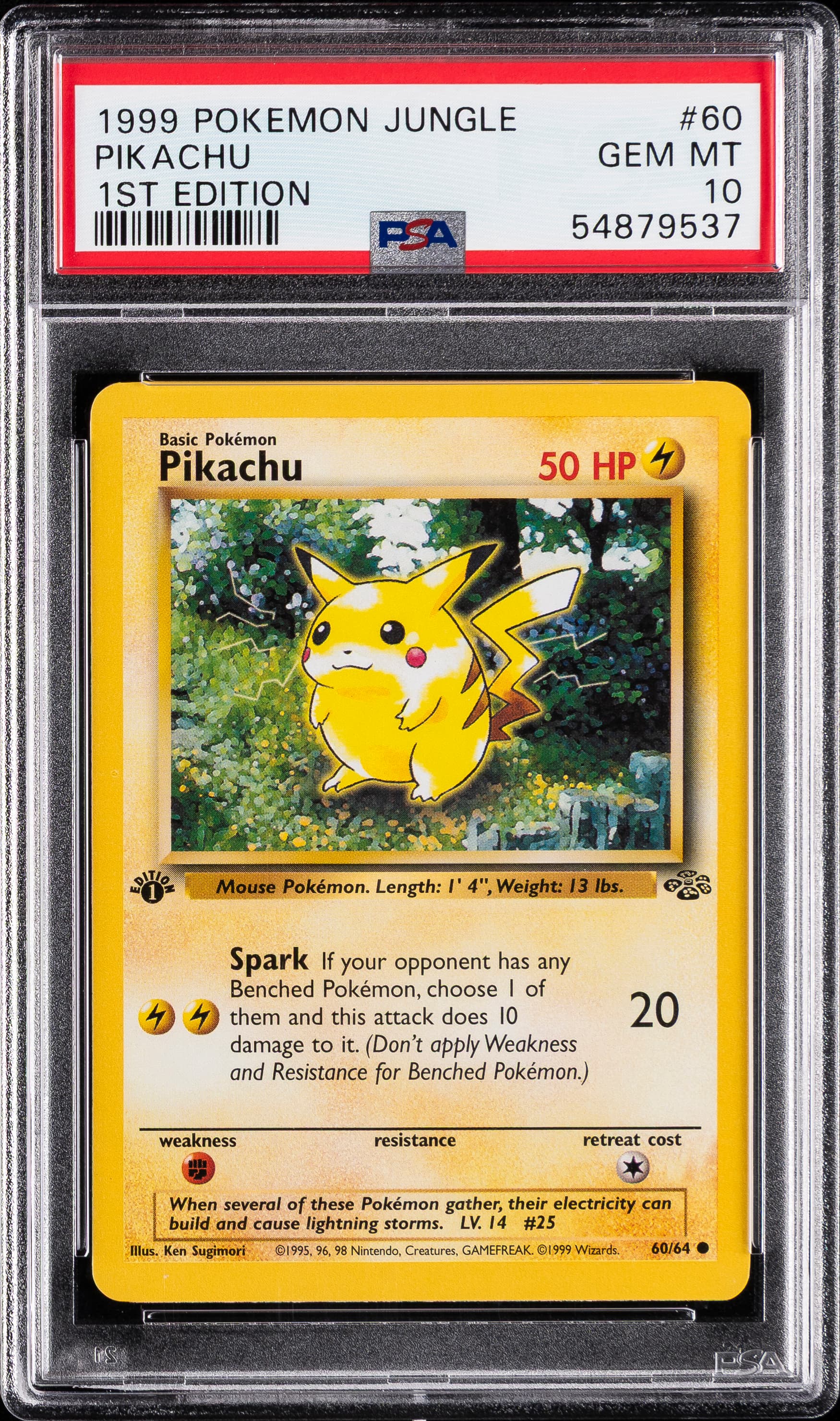 Pikachu 1st Edition