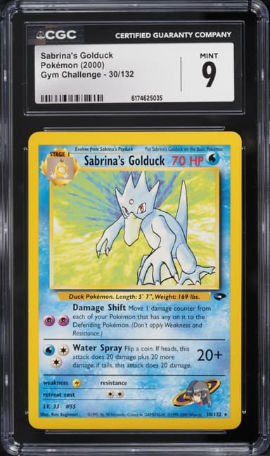 Pokemon Gym Challenge Sabrina's Golduck #30