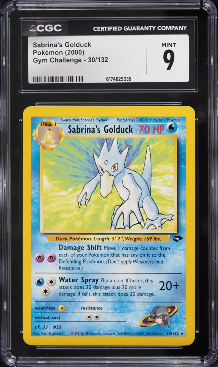 Pokemon Gym Challenge Sabrina's Golduck #30