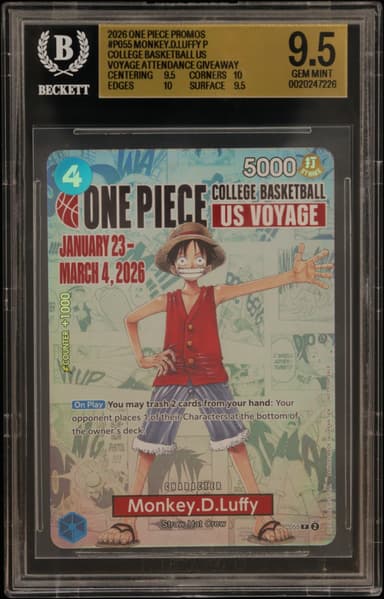 Monkey.D.Luffy P/(College Basketball US Voyage Attendance Giveaway)
