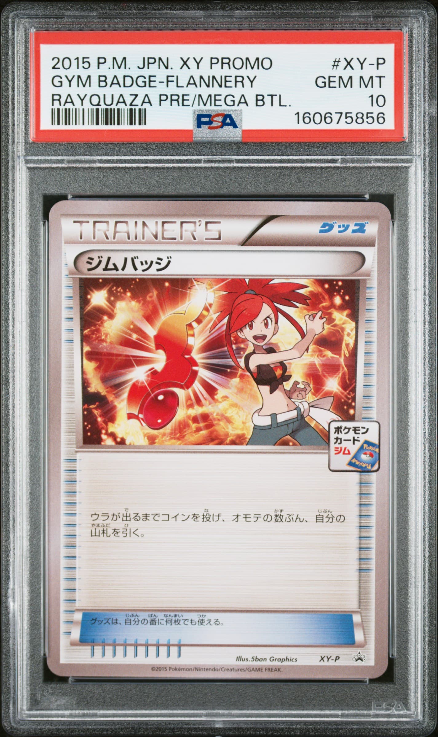 GYM BADGE-FLANNERY