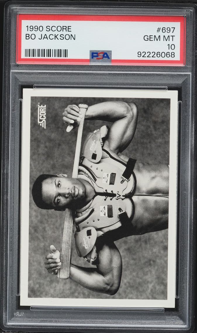 1990 #697 Bo Jackson PSA 10 Scor