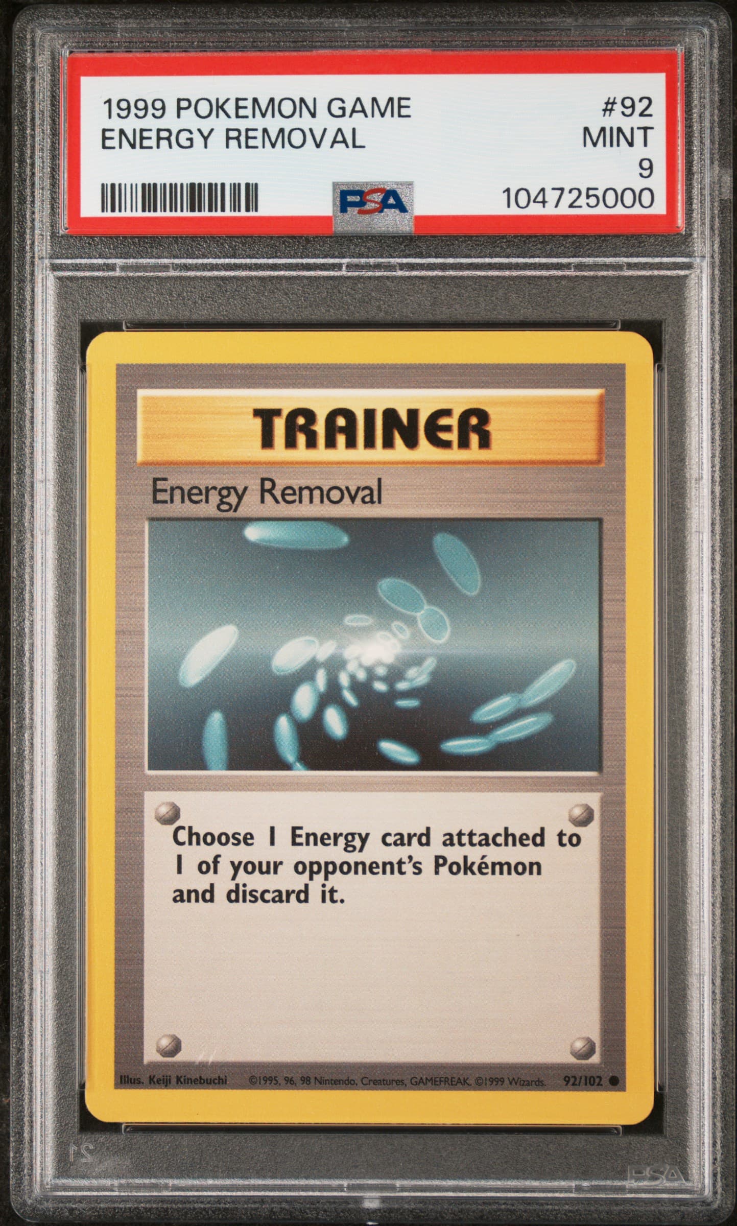Energy Removal