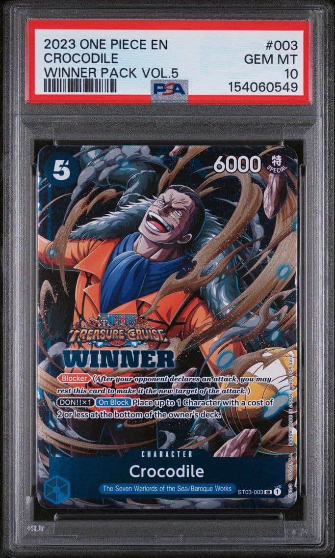 2023 #003 Crocodile PSA 10 One P