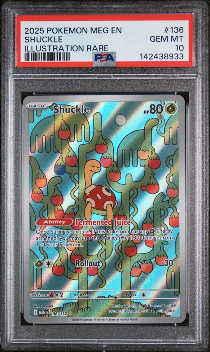 2025 #136 Shuckle PSA 10 Meg EN-