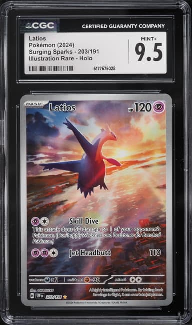 Pokemon Scarlet & Violet Surging Sparks IR Latios #203