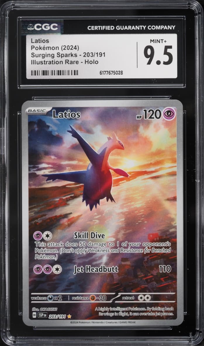 Pokemon Scarlet & Violet Surging Sparks IR Latios #203