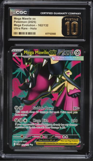 Pokemon Mega Evolution Full Art Mega Mawile Ex #162