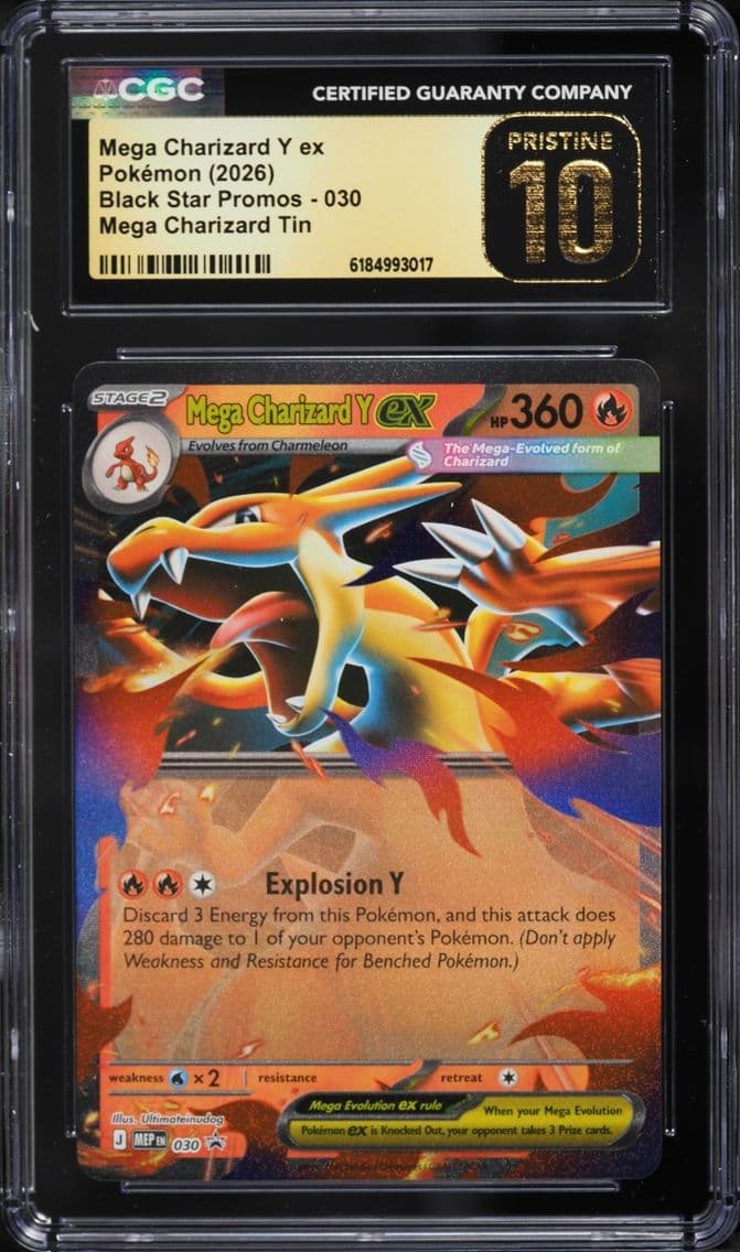 2026 #30 Mega Charizard Y EX CGC