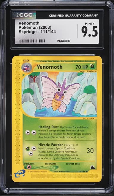 Pokemon Skyridge Venomoth #111