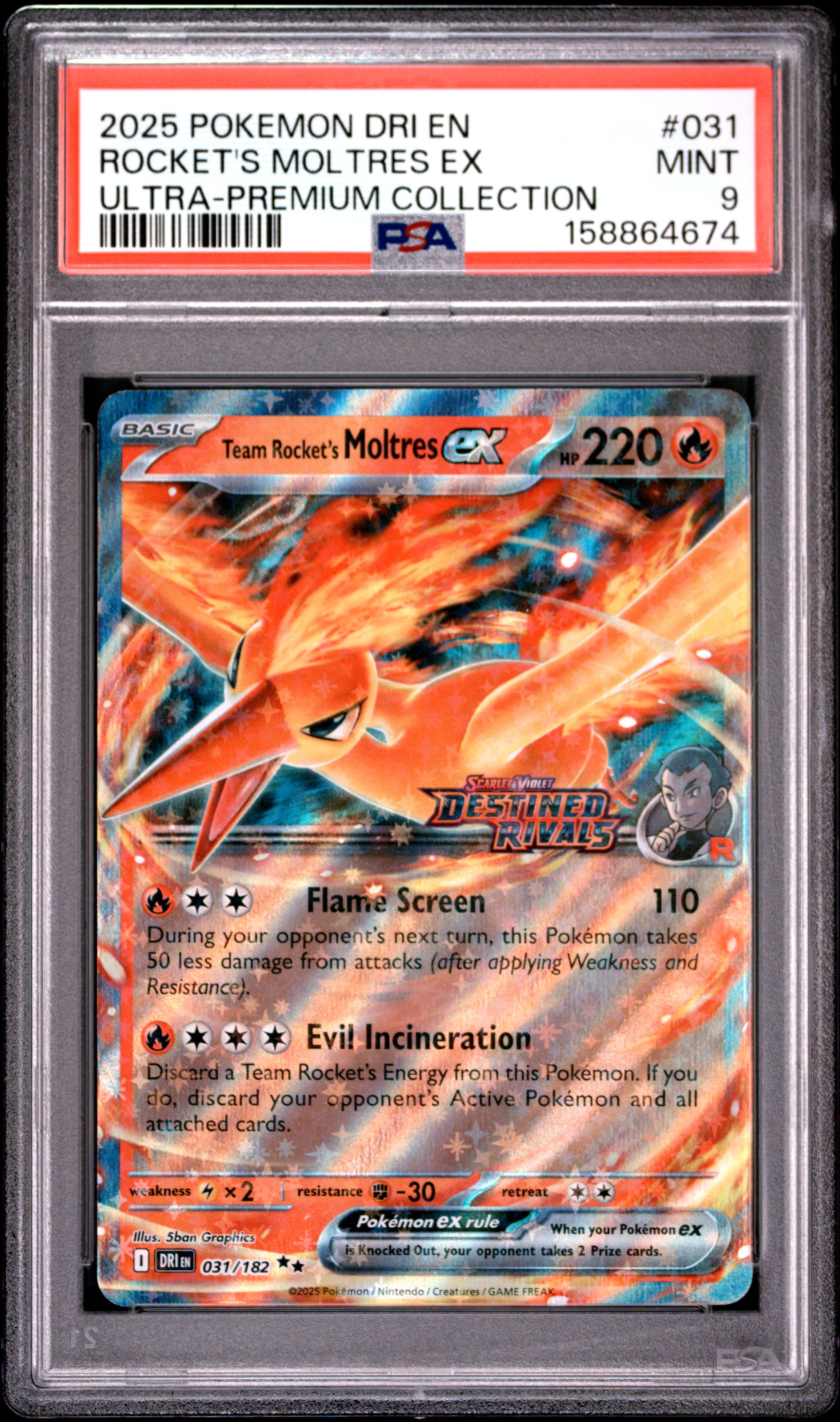 Team Rocket's Moltres EX