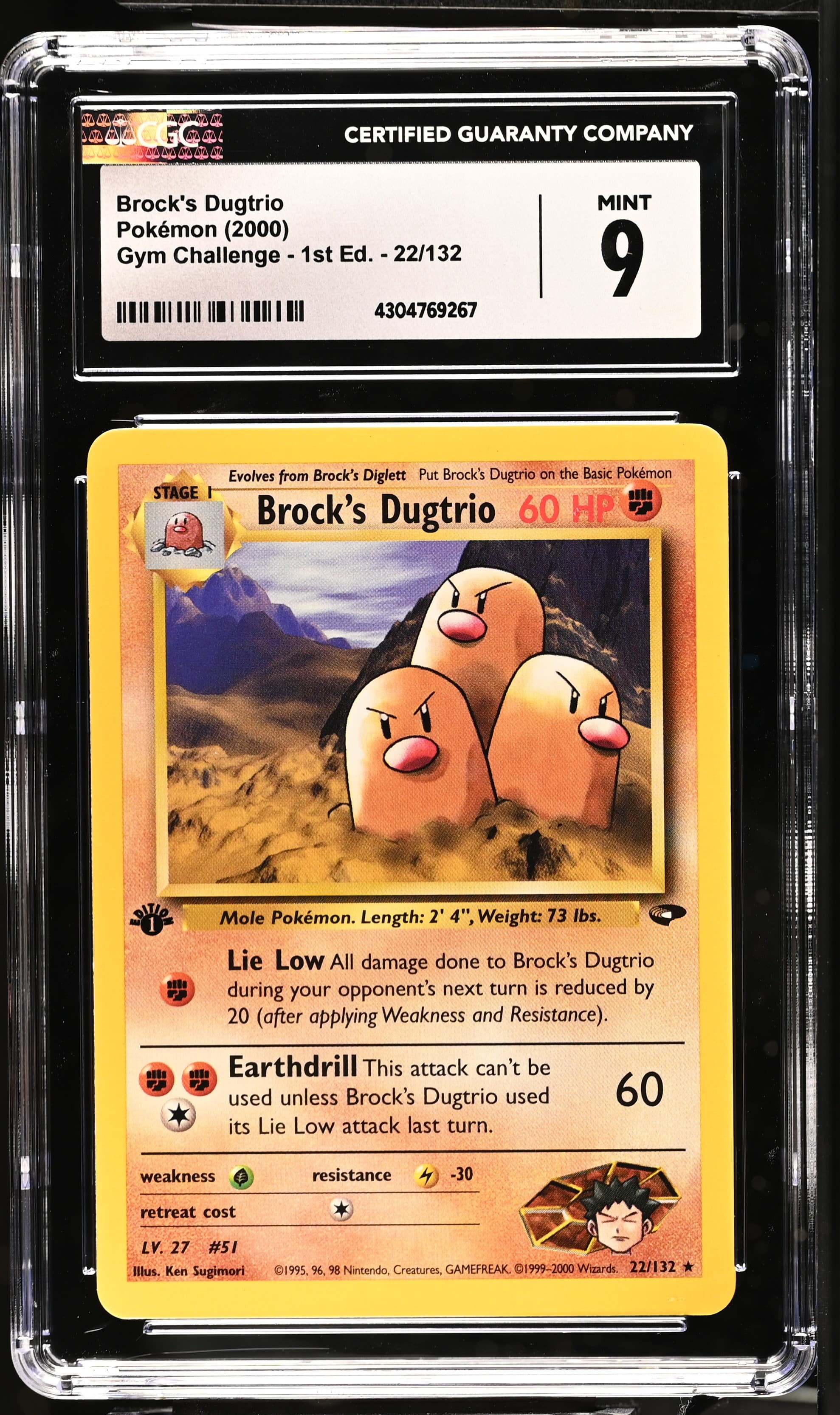 Brock's Dugtrio