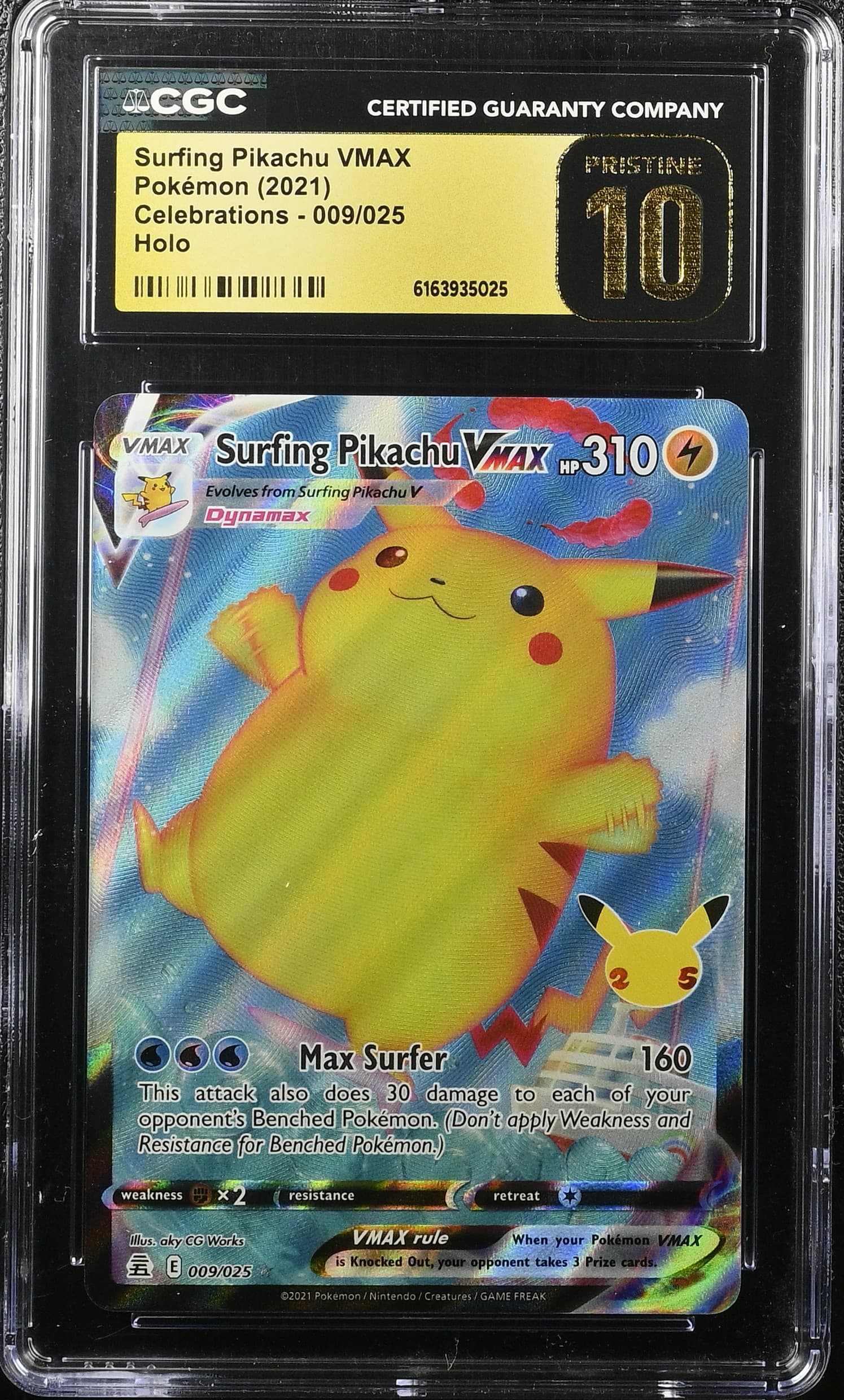 Surfing Pikachu VMAX