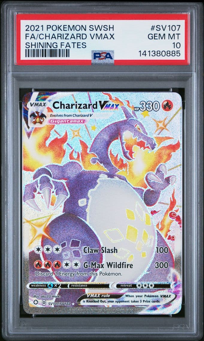 2021 #SV107 Full Art/Charizard V