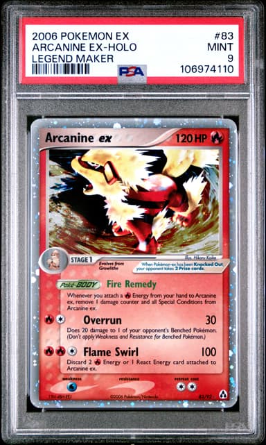 Arcanine EX-Holo