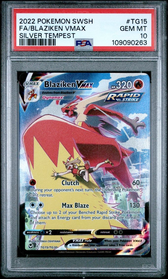 2022 #TG15 Full Art/Blaziken Vma