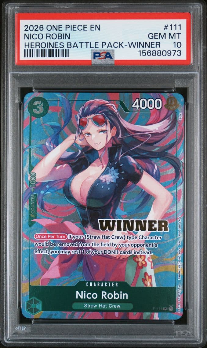 2026 #111 Nico Robin PSA 10 One 