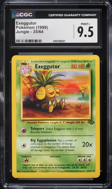 Pokemon Jungle Exeggutor #35